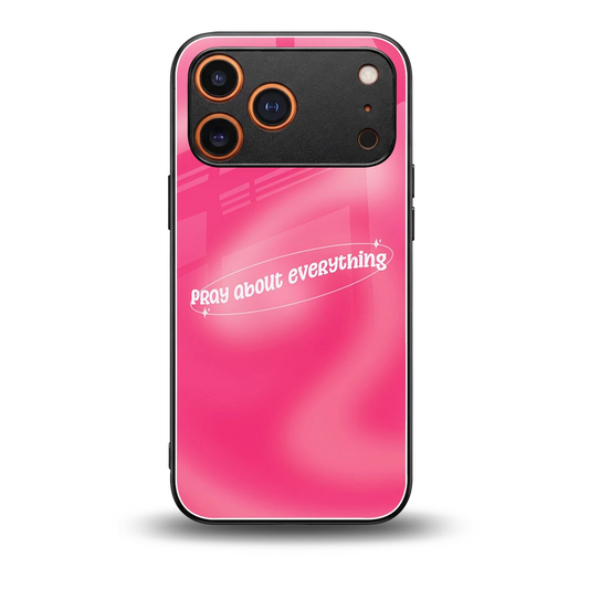 Faith First back phone cover | glass case for iphone 17 pro max