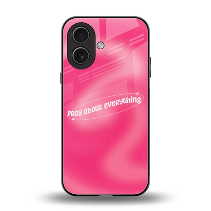 Faith First back phone cover | glass case for iphone 17