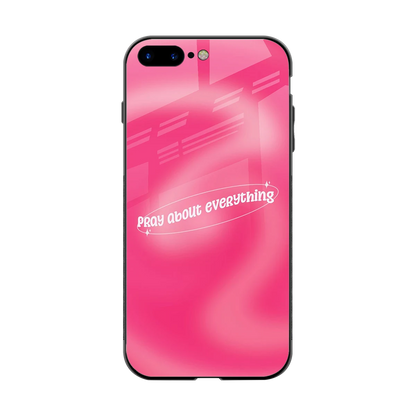 Faith First back phone cover | glass case for iphone 8 plus