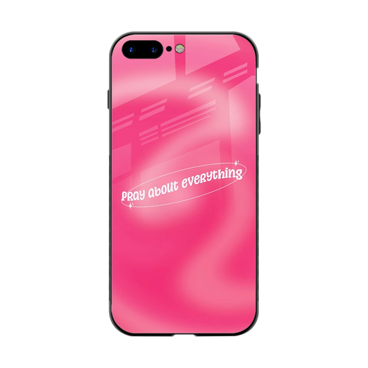 Faith First back phone cover | glass case for iphone 8 plus