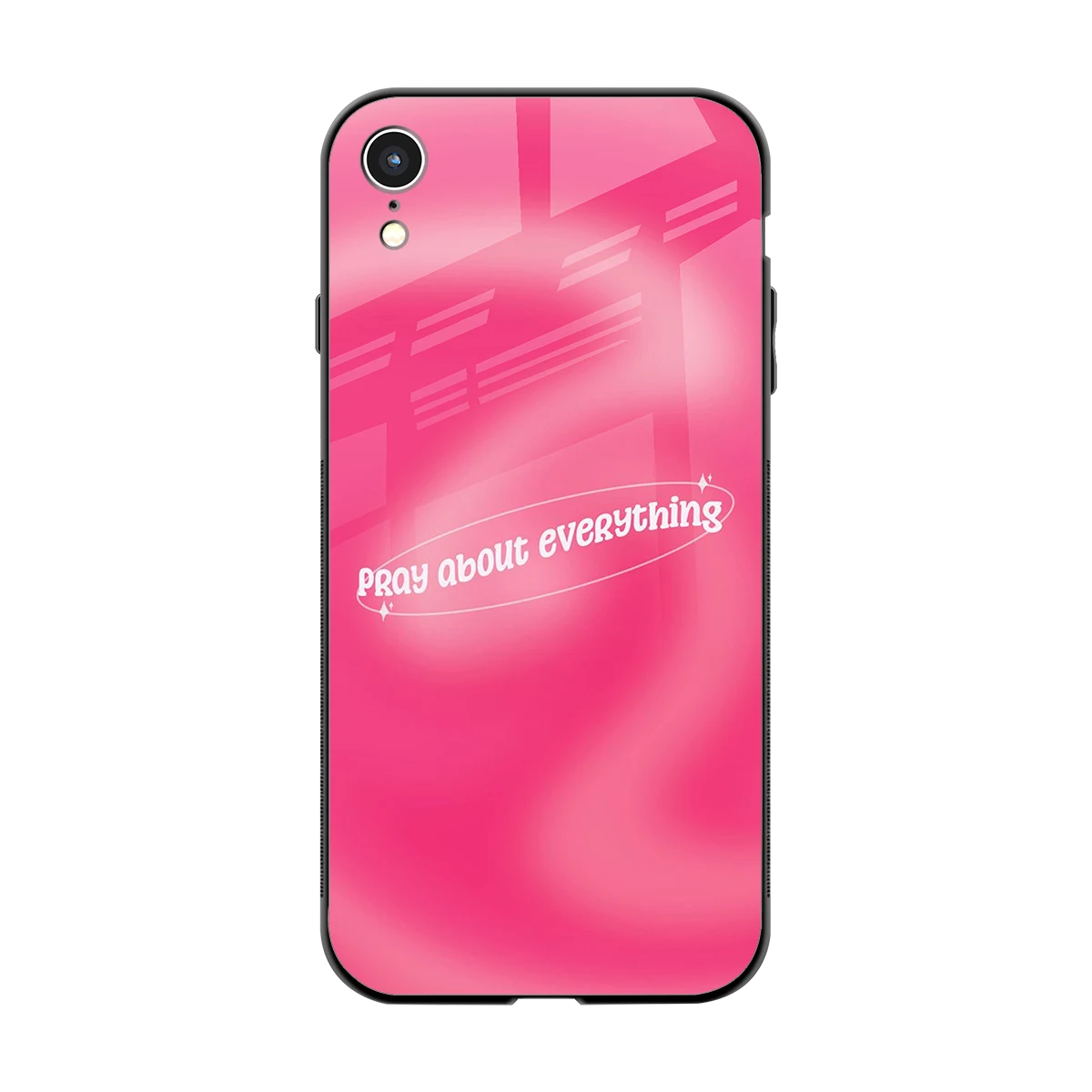 Faith First back phone cover | glass case for iphone xr