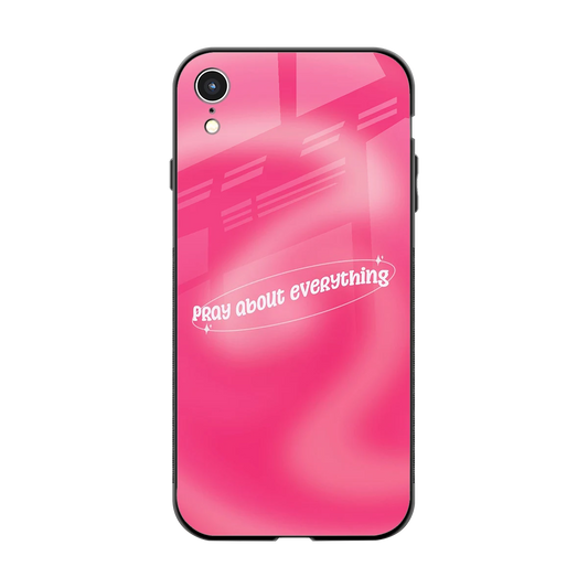 Faith First back phone cover | glass case for iphone xr
