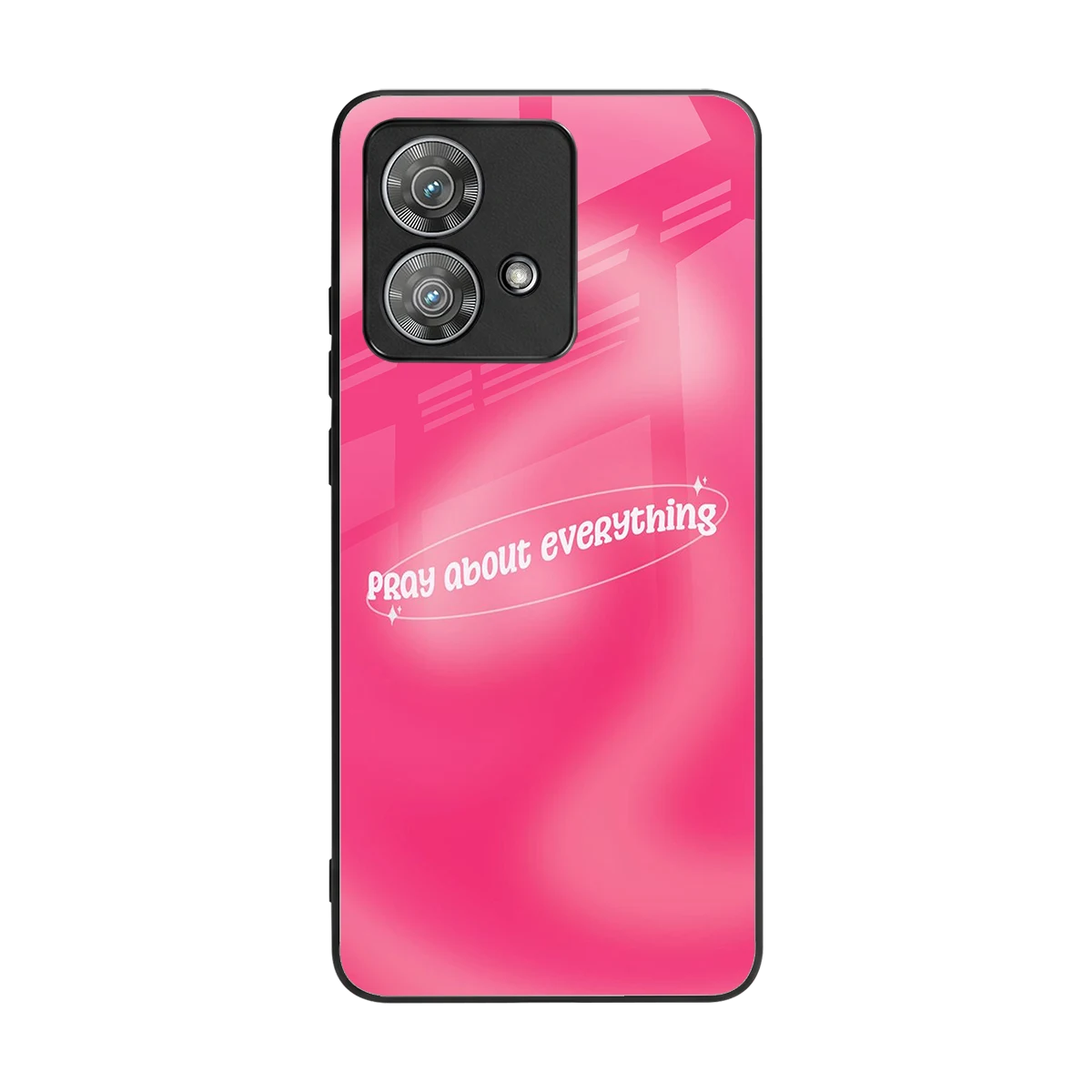 Faith First back phone cover | glass case for motorola edge 40 neo 5g
