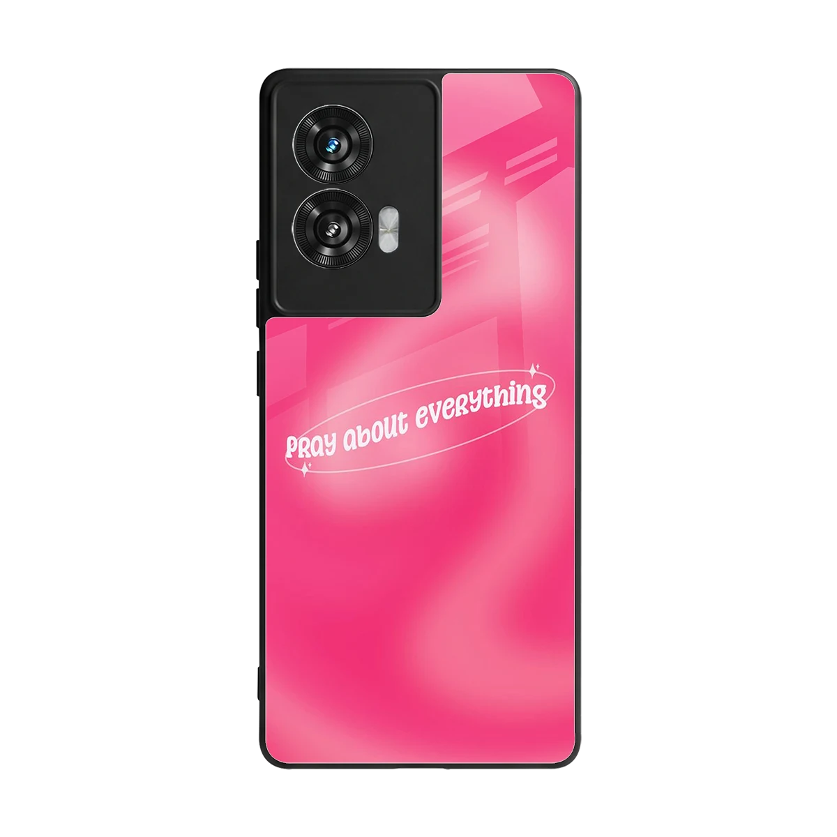 Faith First back phone cover | glass case for motorola edge 50 fusion