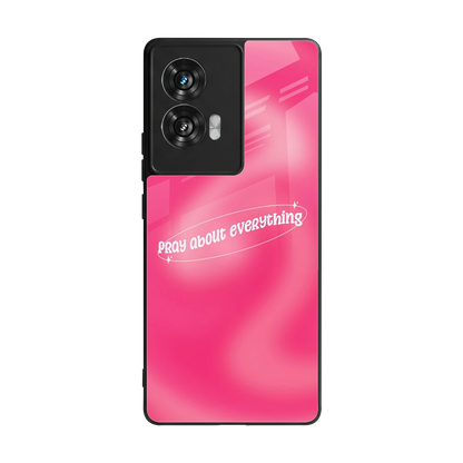 Faith First back phone cover | glass case for motorola edge 50 fusion