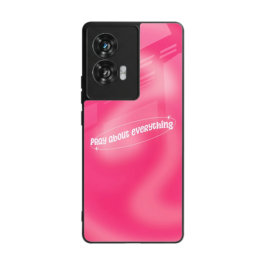 Faith First back phone cover | glass case for motorola edge 50 fusion