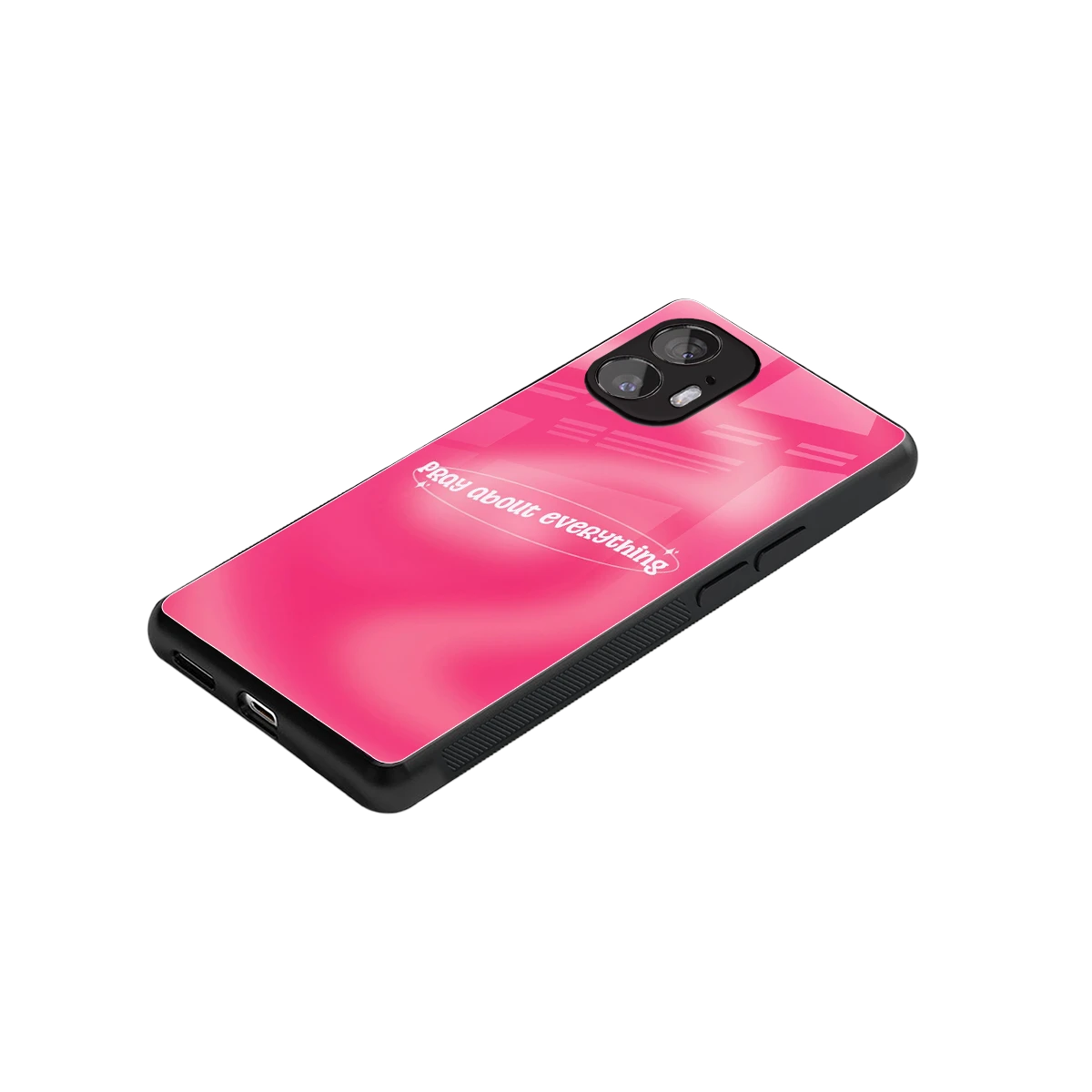 Faith First stylish phone case for nothing phone 2 | glossy glass and slim fit