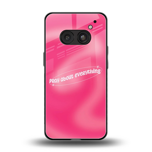 Faith First back phone cover | glass case for nothing phone 2a