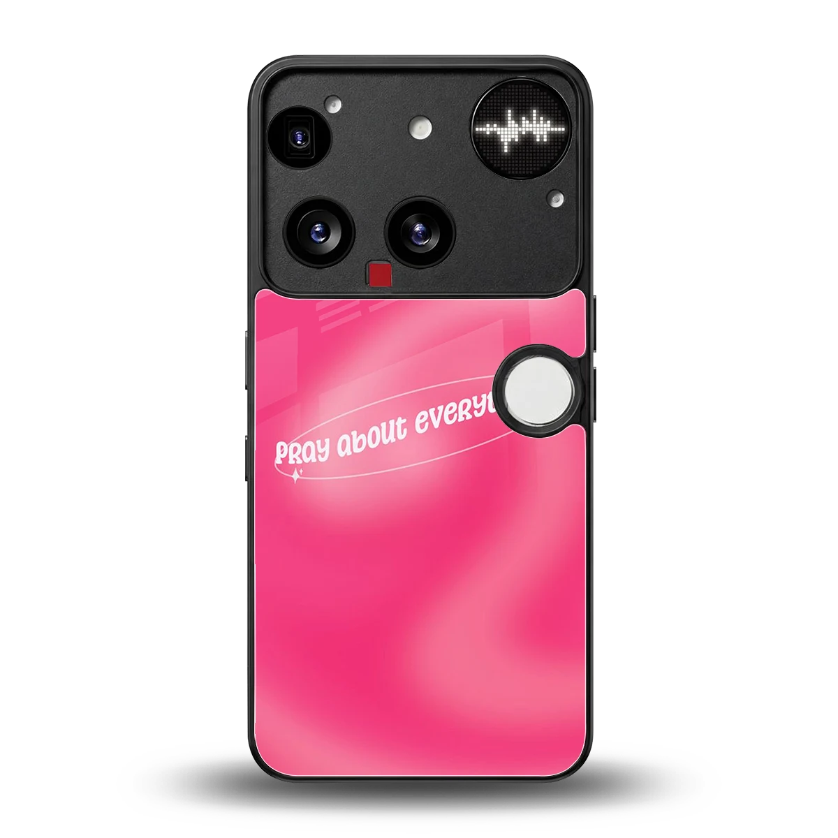 Faith First back phone cover | glass case for nothing phone 3