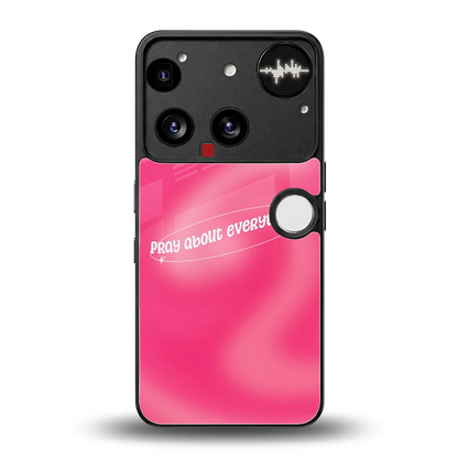 Faith First back phone cover | glass case for nothing phone 3