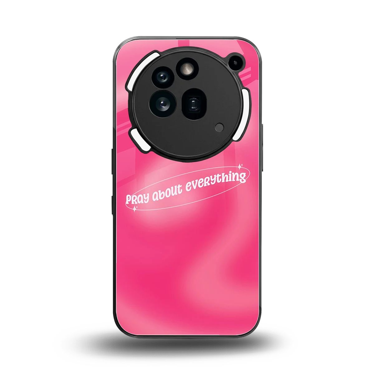 Faith First back phone cover | glass case for nothing phone 3a pro