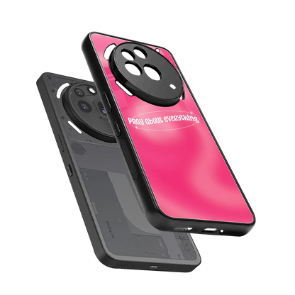 Faith First sleek nothing phone 3a pro cover with tempered glass back and TPU edges