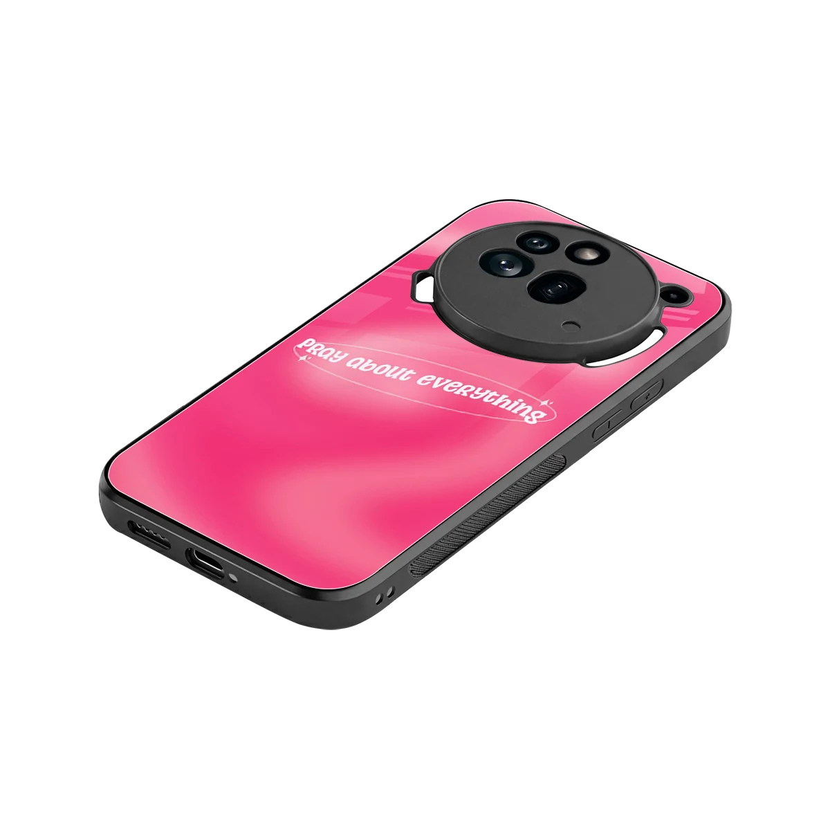 Faith First stylish phone case for nothing phone 3a pro | glossy glass and slim fit