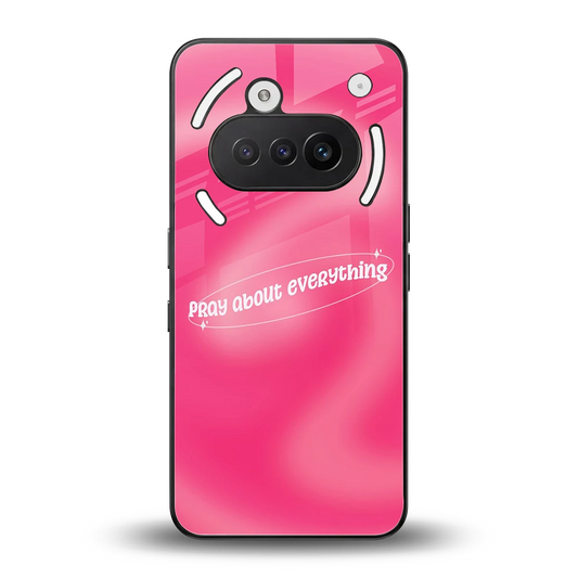Faith First back phone cover | glass case for nothing phone 3a