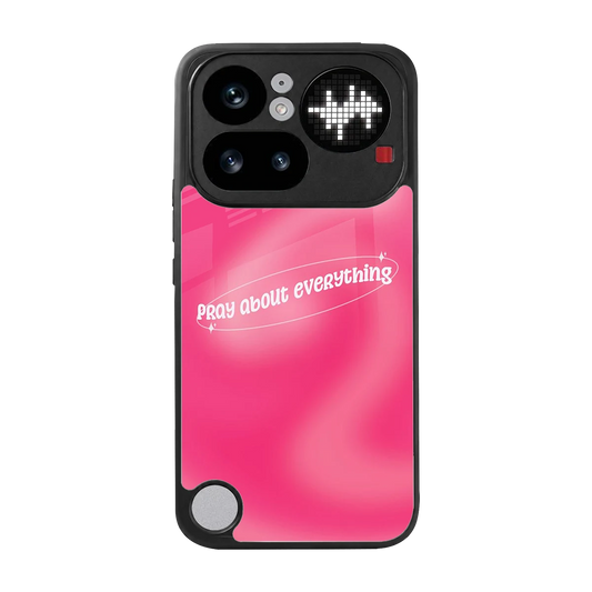 Faith First back phone cover | glass case for nothing phone 4a pro