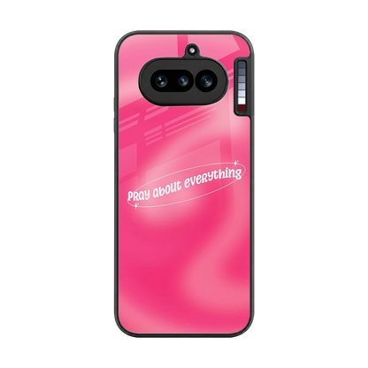 Faith First back phone cover | glass case for nothing phone 4a