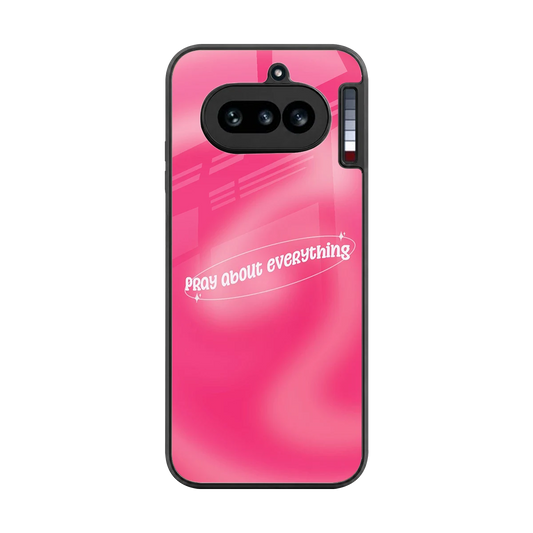 Faith First back phone cover | glass case for nothing phone 4a