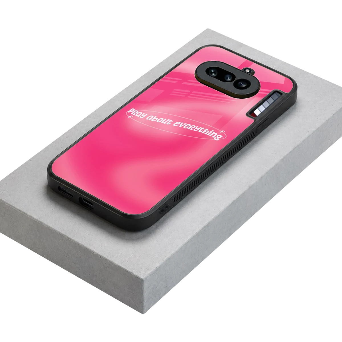 Faith First stylish phone case for nothing phone 4a | glossy glass and slim fit