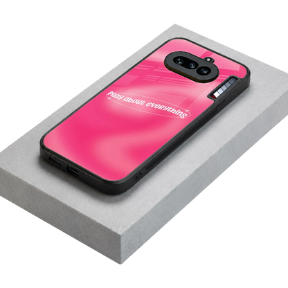 Faith First stylish phone case for nothing phone 4a | glossy glass and slim fit