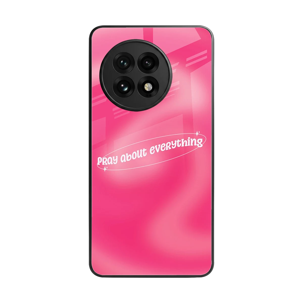 Faith First back phone cover | glass case for oneplus 13r