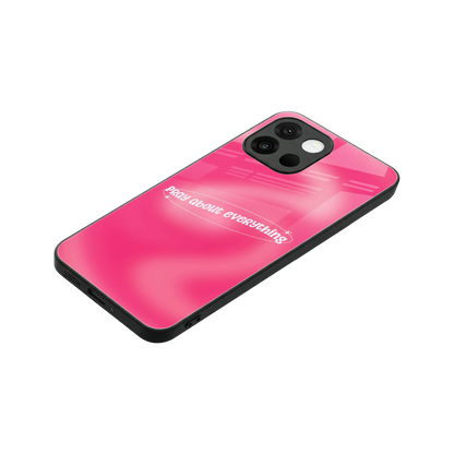 Faith First stylish phone case for oneplus 13s | glossy glass and slim fit