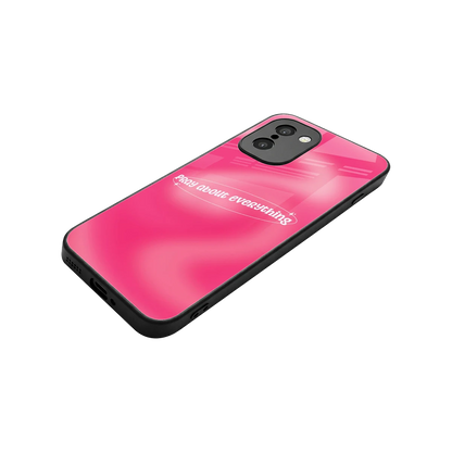 Faith First stylish phone case for oneplus 15r | glossy glass and slim fit