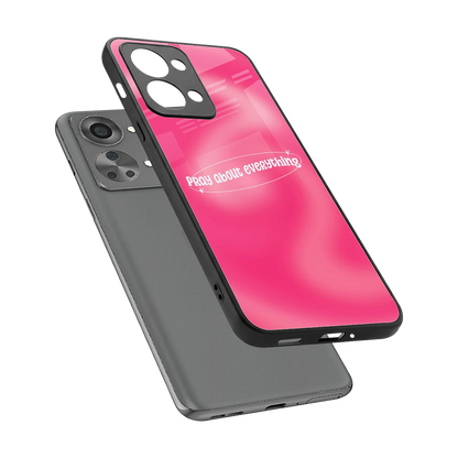 Faith First sleek oneplus nord 2t cover with tempered glass back and TPU edges
