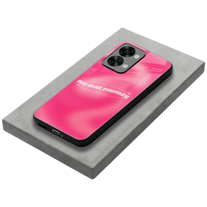 Faith First stylish phone case for oneplus nord 2t | glossy glass and slim fit