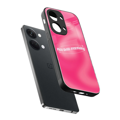 Faith First sleek oneplus nord 3 cover with tempered glass back and TPU edges