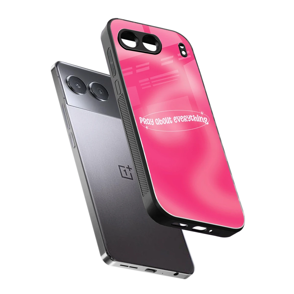 Faith First sleek oneplus nord 4 cover with tempered glass back and TPU edges