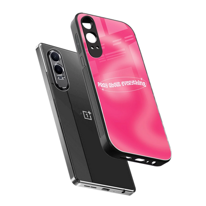 Faith First sleek oneplus nord ce 4 lite cover with tempered glass back and TPU edges