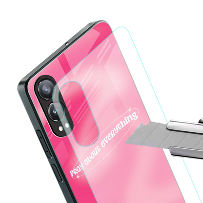 Faith First stylish phone case for oneplus nord ce 4 lite | glossy glass and slim fit