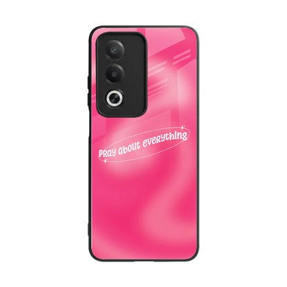 Faith First back phone cover | glass case for oppo a3 pro