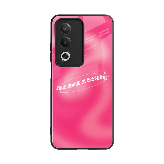 Faith First back phone cover | glass case for oppo a3 pro
