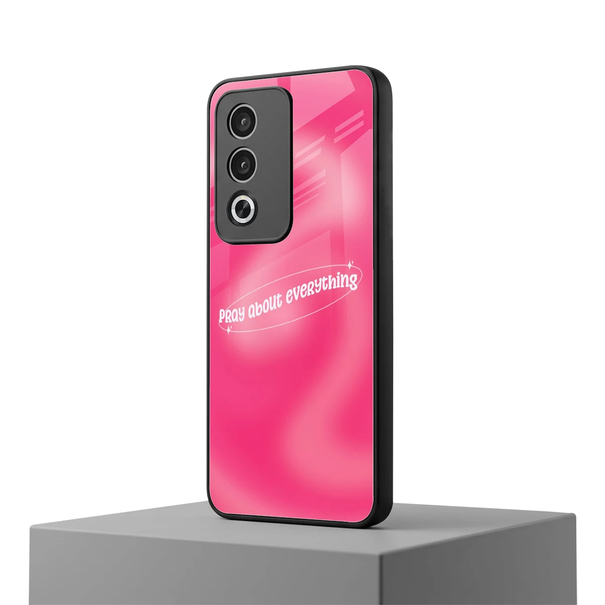 Faith First oppo a3 pro mobile cover | shockproof glass phone case