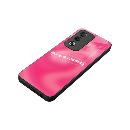 Faith First stylish phone case for oppo a3 pro | glossy glass and slim fit