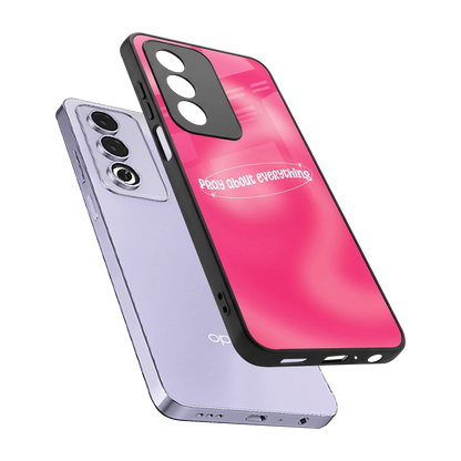 Faith First sleek oppo a3 pro cover with tempered glass back and TPU edges