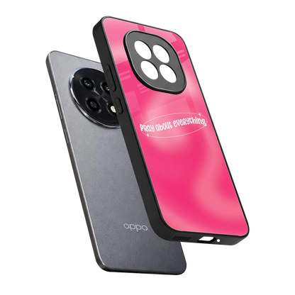 Faith First sleek oppo f29 pro 5g cover with tempered glass back and TPU edges