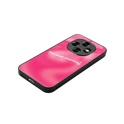 Faith First stylish phone case for oppo f31 pro 5g | glossy glass and slim fit