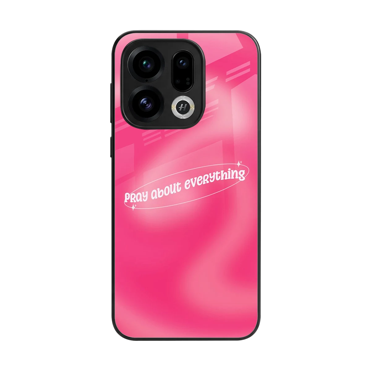 Faith First back phone cover | glass case for oppo find x9