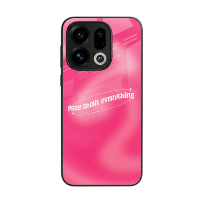 Faith First back phone cover | glass case for oppo find x9