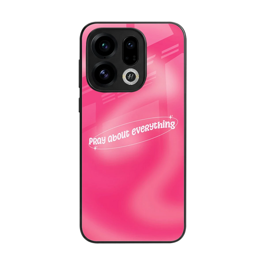 Faith First back phone cover | glass case for oppo find x9