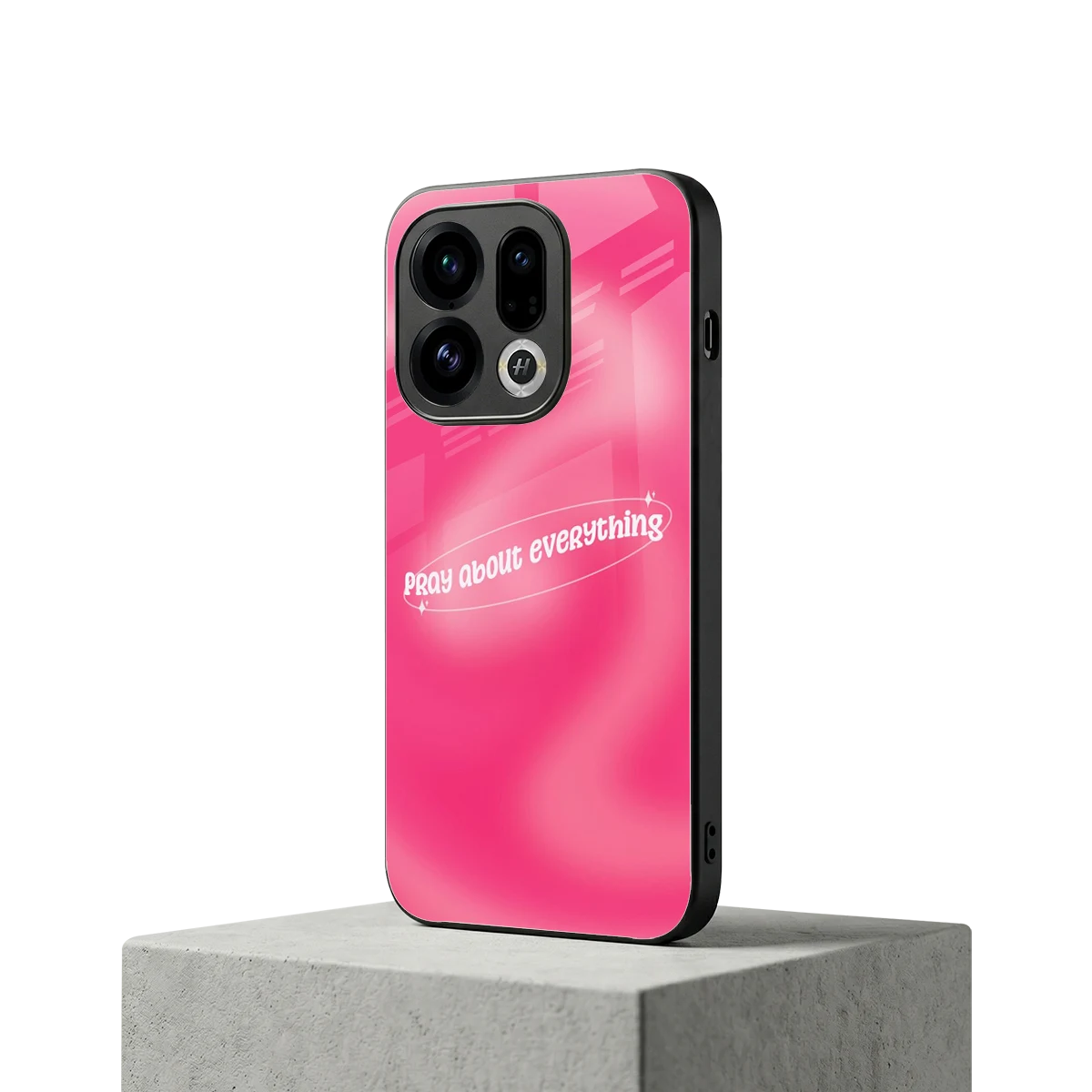 Faith First oppo find x9 mobile cover | shockproof glass phone case