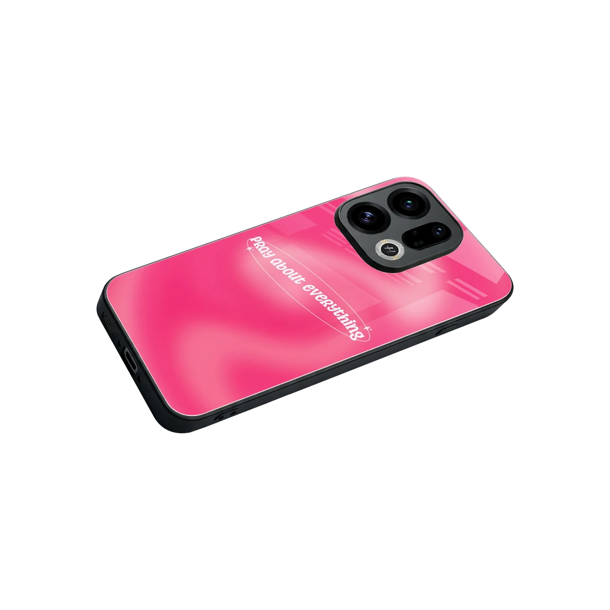 Faith First stylish phone case for oppo find x9 | glossy glass and slim fit