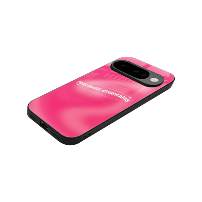 Faith First stylish phone case for google pixel 10 | glossy glass and slim fit