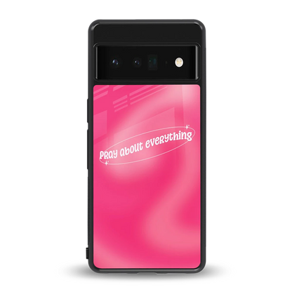 Faith First back phone cover | glass case for google pixel 6 pro