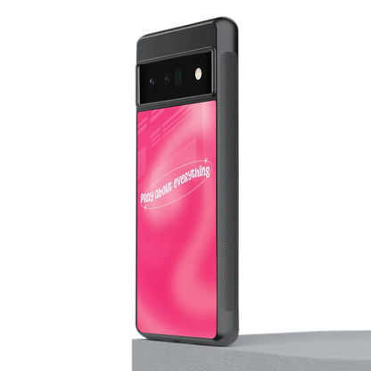 Faith First stylish phone case for google pixel 6 pro | glossy glass and slim fit