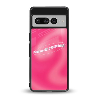 Faith First back phone cover | glass case for google pixel 7 pro