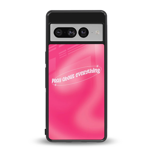 Faith First back phone cover | glass case for google pixel 7 pro
