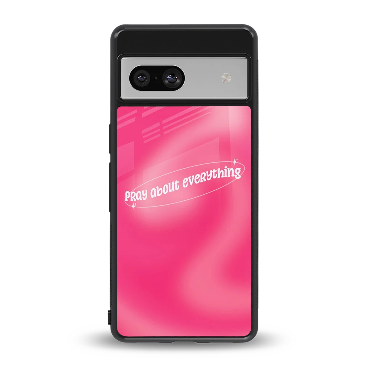 Faith First back phone cover | glass case for google pixel 7a